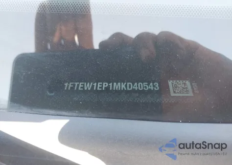 2021 Ford F-150 Xlt z USA, uszkodzony, nr VIN 1FTEW1EP1MKD40543